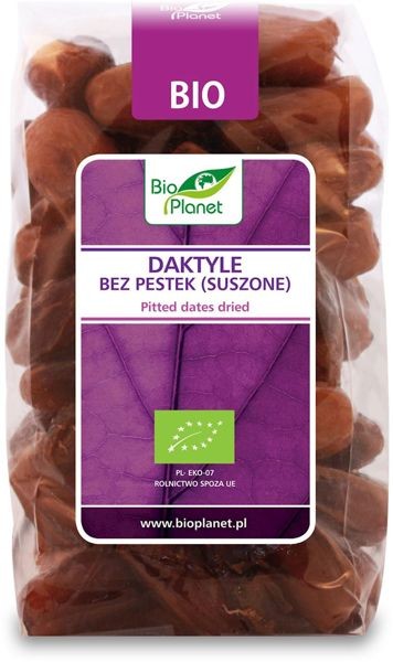 Daktyle suszone bez pestek Bio 400g - Bio Planet #1