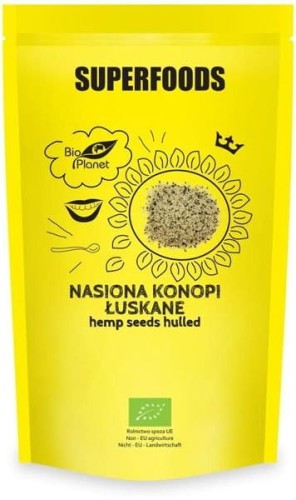 Nasiona konopi łuskane Bio  200 g - Bio  Planet #1
