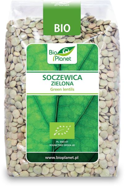 Soczewica zielona  Bio 400 g - Bio Planet #1