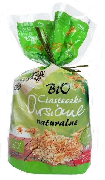 Ciasteczka owsiane naturalne bez dodatku cukrów Bio 150g - Bio Ania #1
