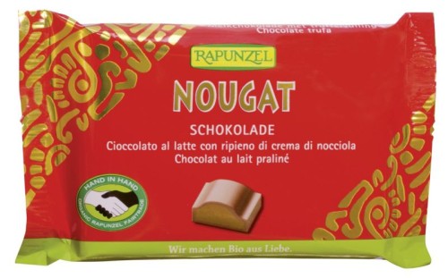 Czekolada nugatowa Bio 100g - Rapunzel #1