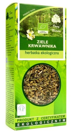 Herbatka ziele krwawnika Bio 50g - Dary Natury #1