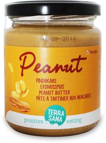 Krem/Masło z orzeszków ziemnych z kawałkami orzeszków BIO 250g - Terrasana #1