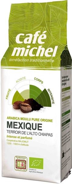 Kawa mielona arabica Meksyk fairtrade BIO 250g - Cafe Michel #1