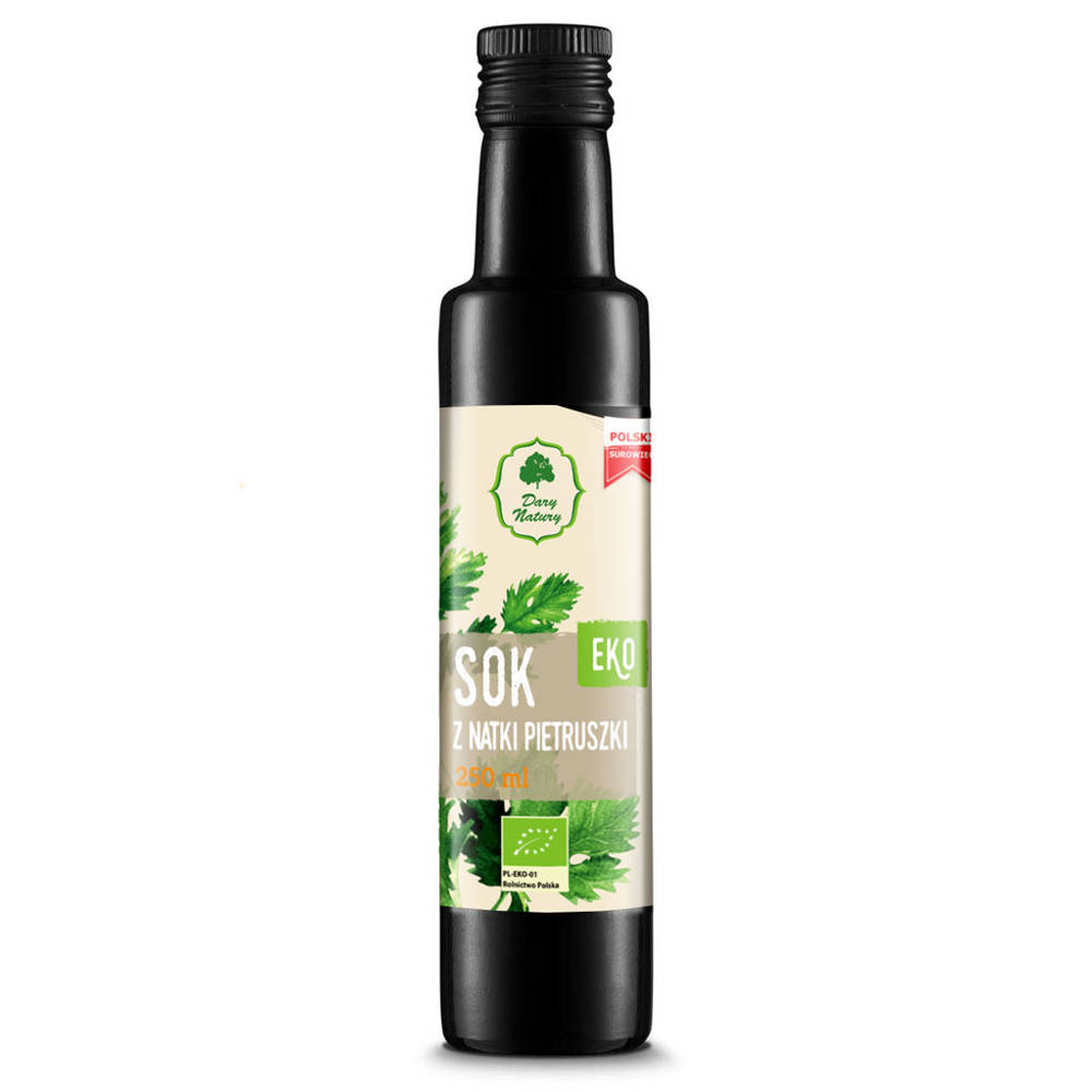  Sok z natki pietruszki BIO 250 ml - DARY NATURY