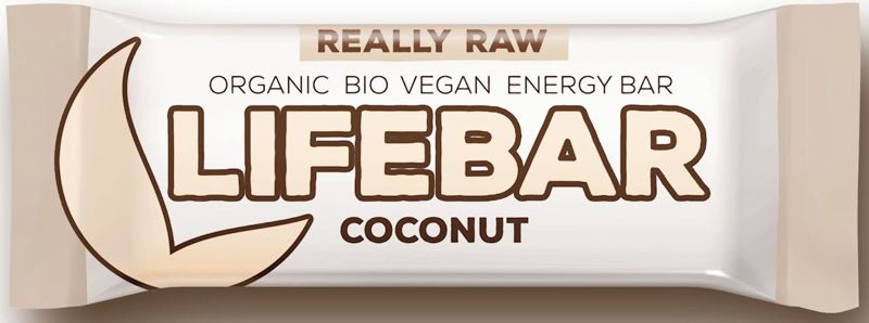 Baton/Lifebar kokosowy RAW BIO 47g- Lifefood