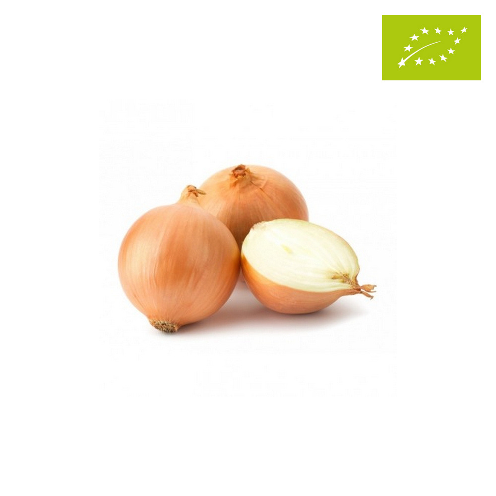 Cebula żółta ekologiczna 1kg (kaliber 4-8)