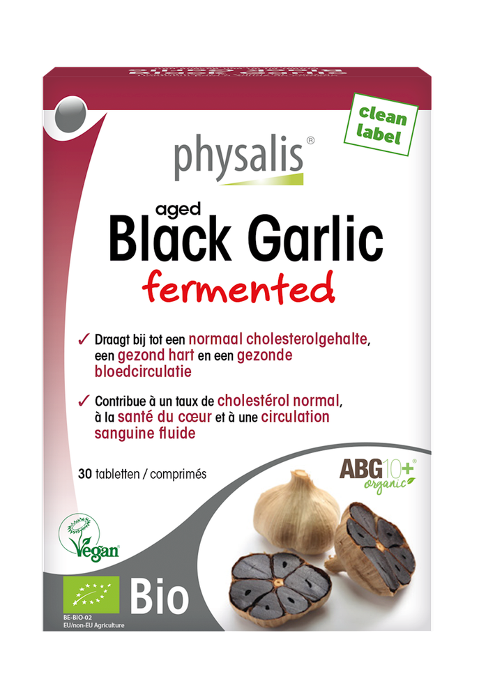 Czarny czosnek fermentowany Bio 30 tabletek - Physalis