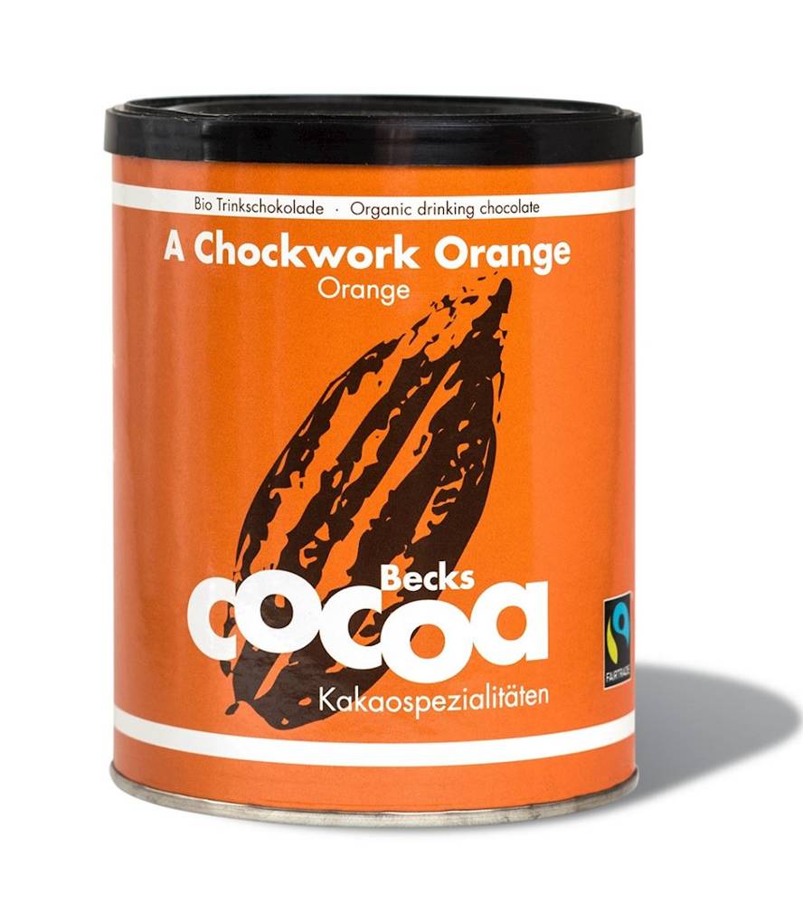Czekolada do picia pomarańczowo - imbirowa Fair Trade bezglutenowa BIO 250g - Cocoa