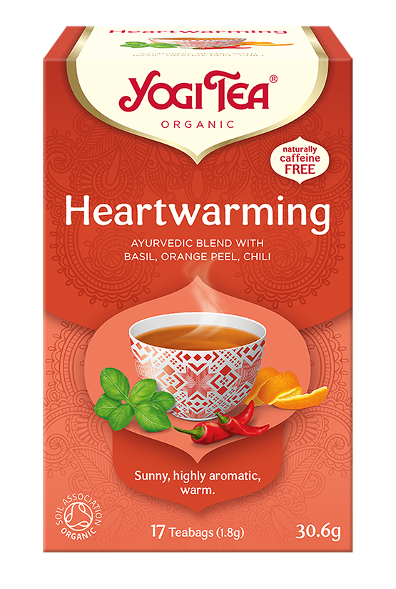 HERBATKA RADOŚĆ ŻYCIA (HEARTWARMING) BIO (17 x 1,8 g) 30,6 g - YOGI TEA