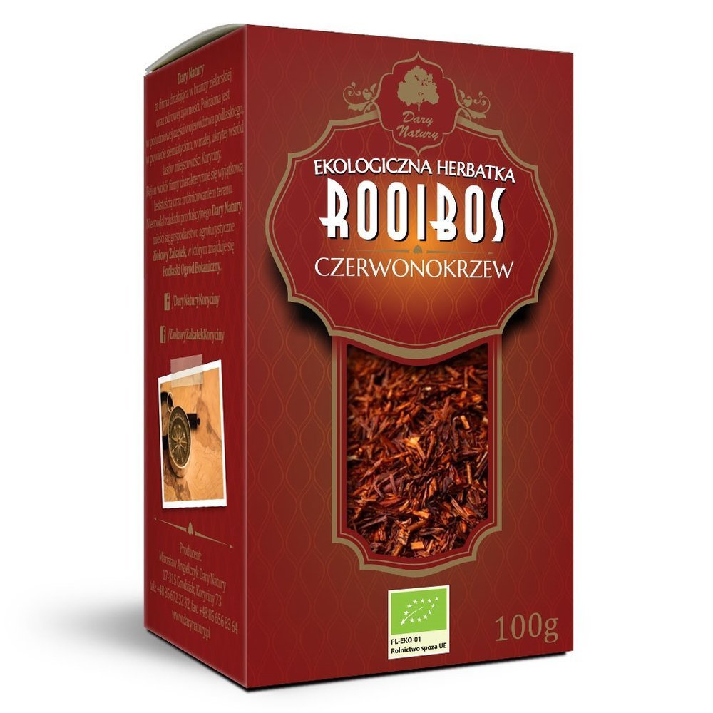 Herbata Rooibos BIO 100g - Dary Natury