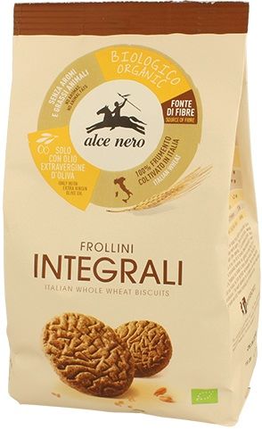 Herbatniki pełnoziarniste  Bio 350g - Alce Nero