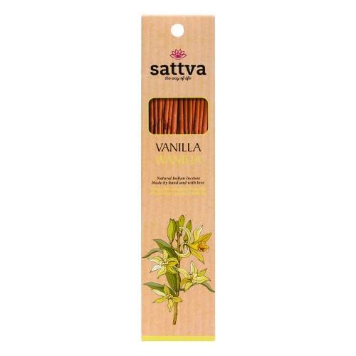KADZIDŁO INDYJSKIE WANILIA (15 szt.) 30 g - SATTVA