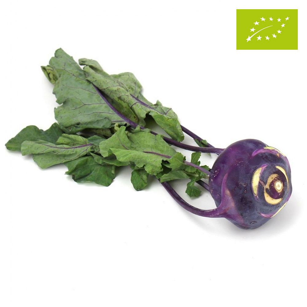 KALAREPA ŚWIEŻA BIO (około 0,25 kg)