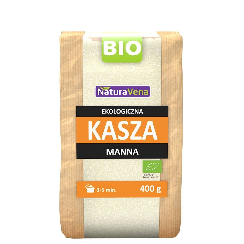 KASZA MANNA BIO 400 g - NATURAVENA