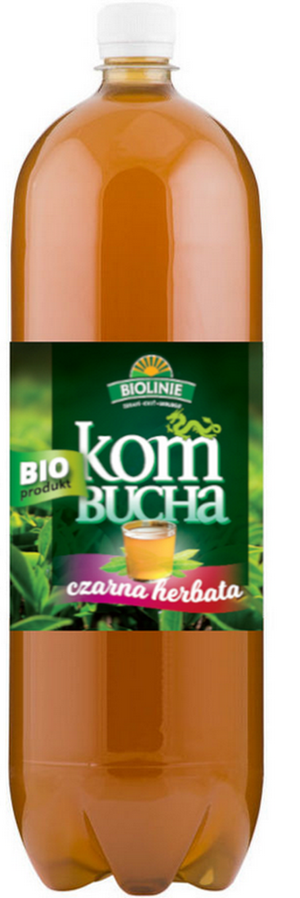 KOMBUCHA HERBATA CZARNA BIO 2 L - BIO LINIE