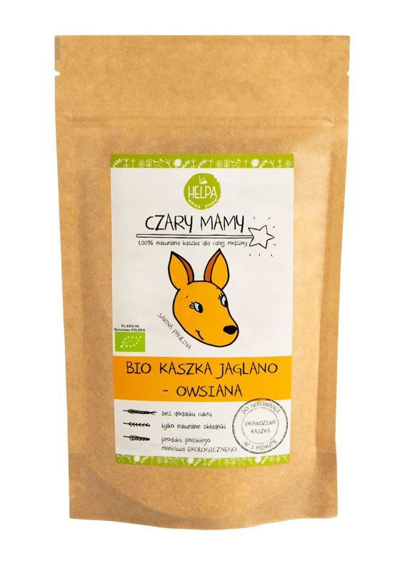 Kaszka jaglano-owsiana BIO 200g - Helpa