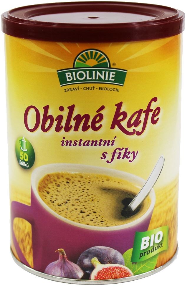 Kawa rozpuszczalna zbożowa z figami Bio 100g - Biolinie