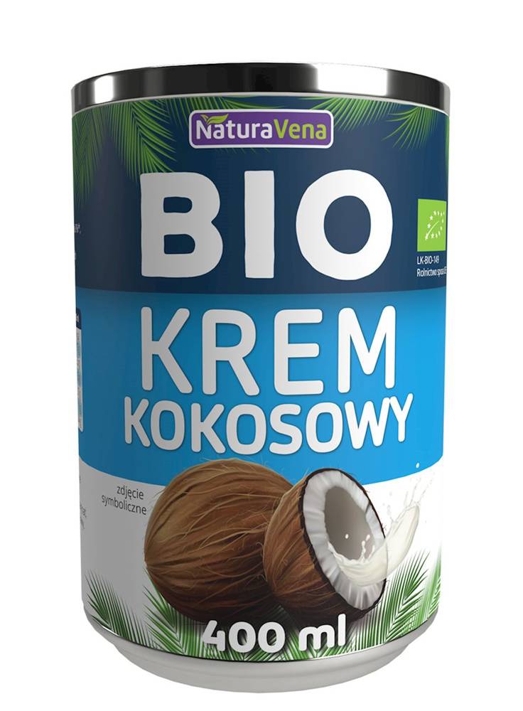 Krem kokosowy 17 % Bio 400 ml - Naturavena