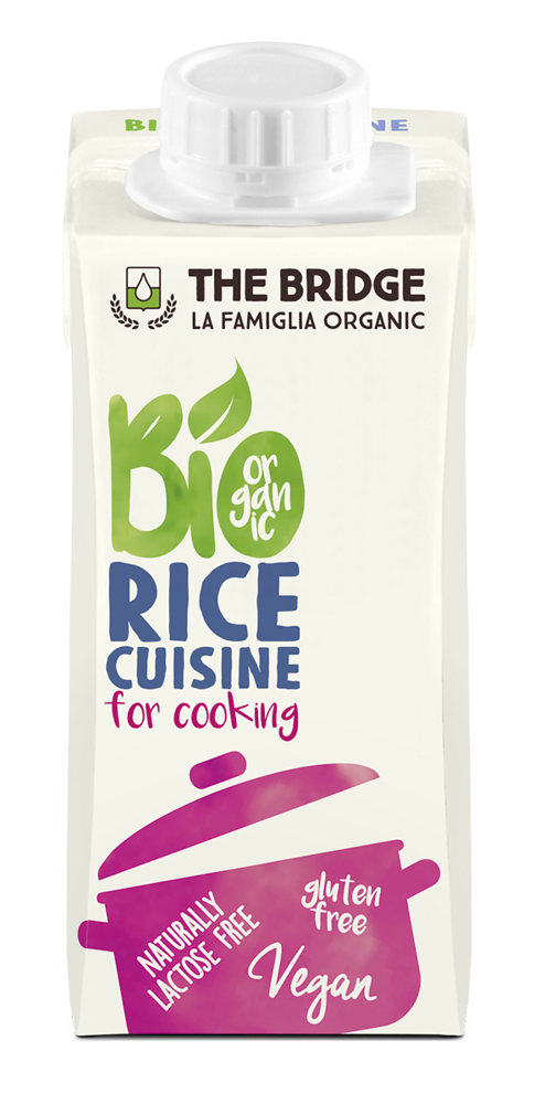 Krem ryżowy do gotowania 200ml Bio - The Bridge