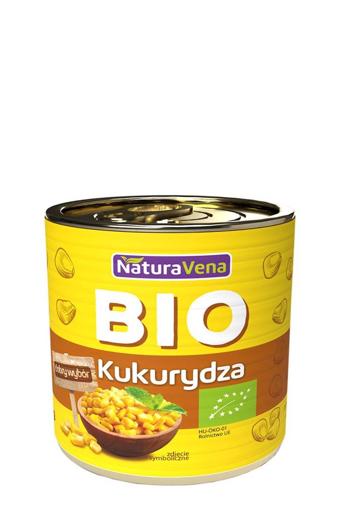 Kukurydza konserwowa Bio 340 g - Naturavena