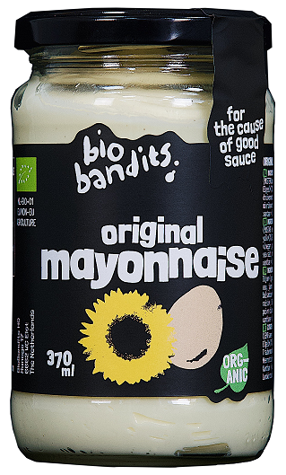 MAJONEZ JAJECZNY BIO 370 ml - BIO BANDITS