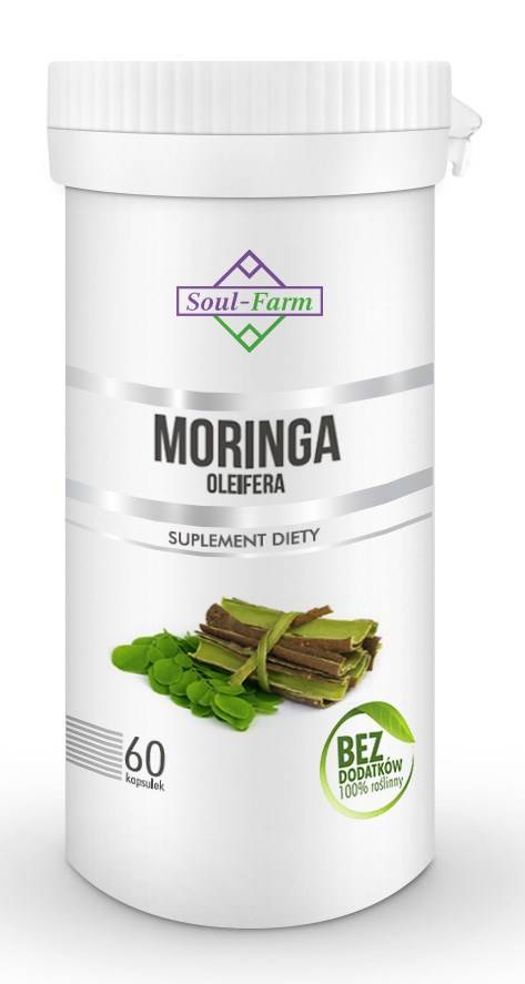 MORINGA EKSTRAKT 60 KAPSUŁEK (400 mg) - SOUL FARM