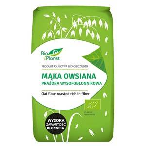 Mąka owsiana prażna wysokobłonnikowa BIO 400 g - Bio Planet