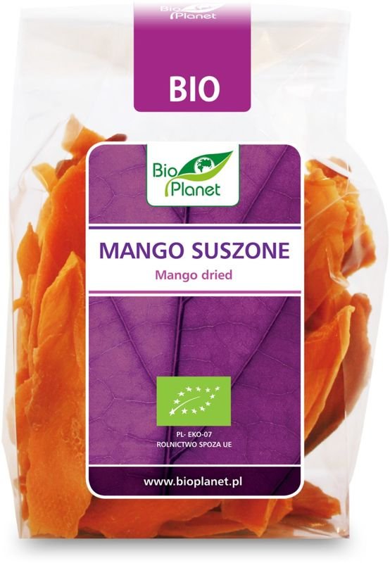 Mango suszone BIO 100g - Bio Planet