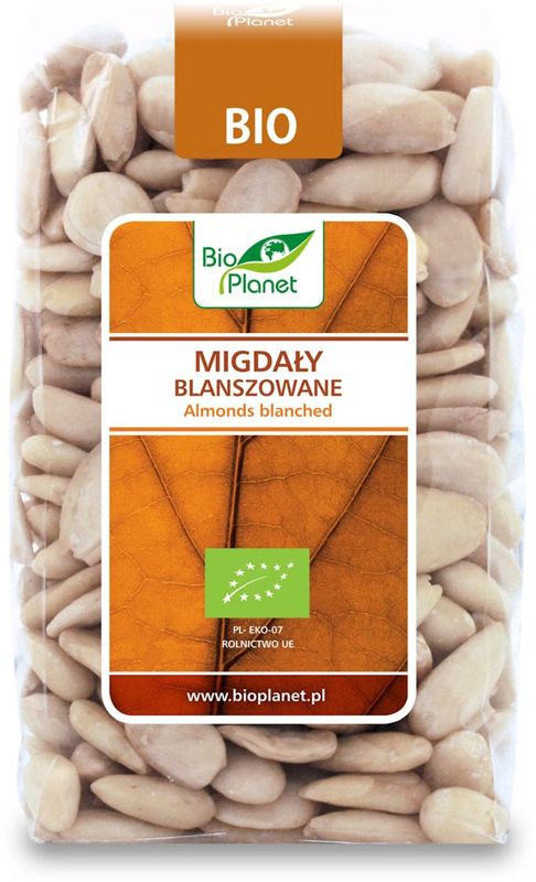 Migdały blanszowane Bio 350 g - Bio Planet