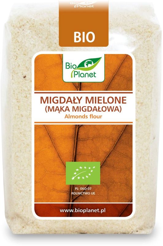 Migdały mielone (mąka migdałowa )Bio 250g - Bio Planet