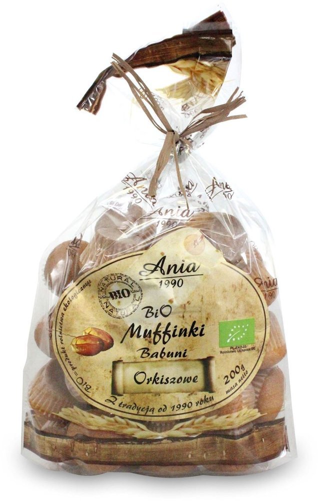Muffinki babuni orkiszowe BIO 200g - Bio Ania