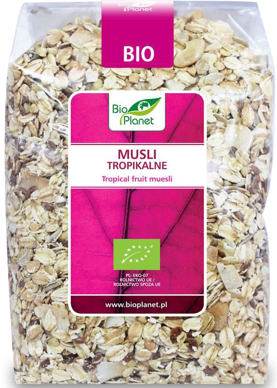Musli tropikalne  Bio 600g - Bio Planet