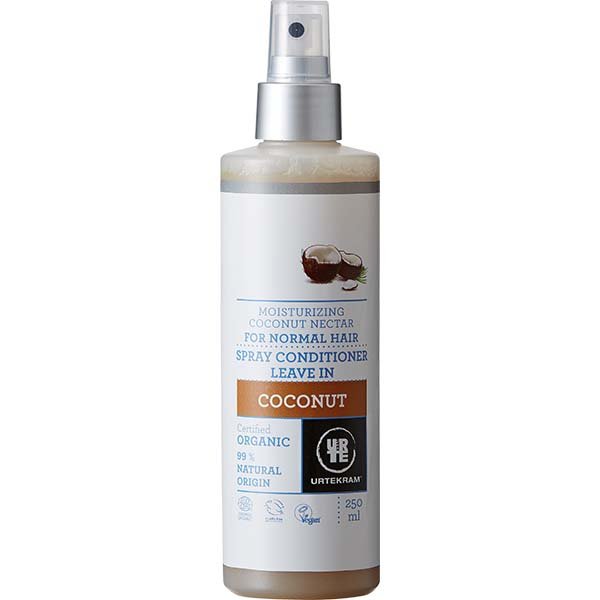 Odżywka do włosów kokosowa w sprayu BIO 250 ml- Urtekram
