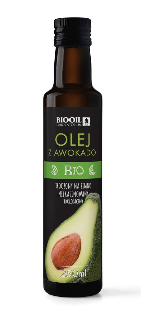 Olej z awokado tłoczony na zimno BIO 250ml - Biooil