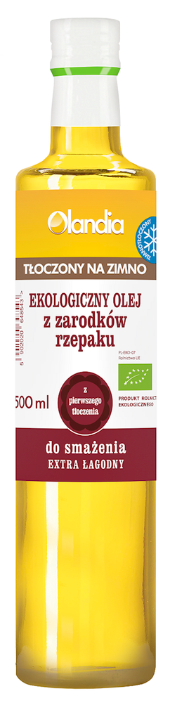 Olej z zarodków rzepaku 500ml - Olandia