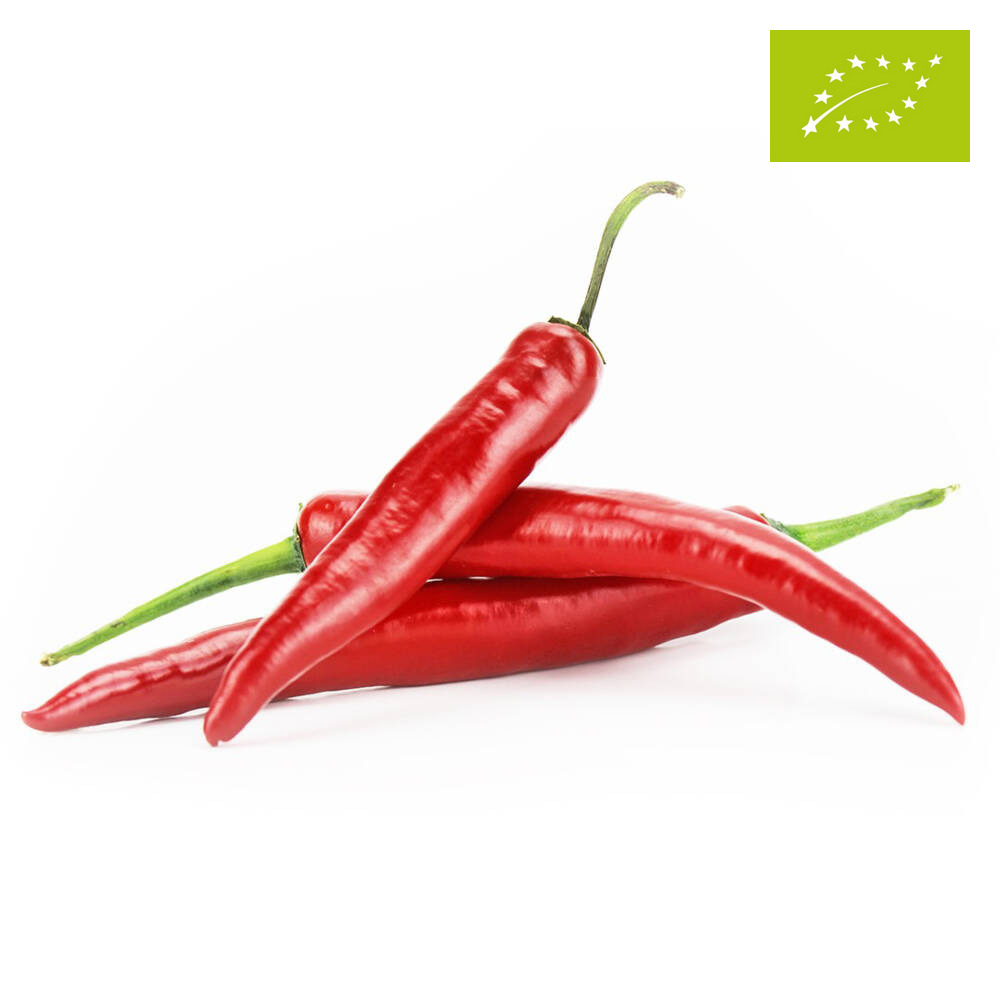 PAPRYKA OSTRA ŚWIEŻA BIO (około 0,10 kg)