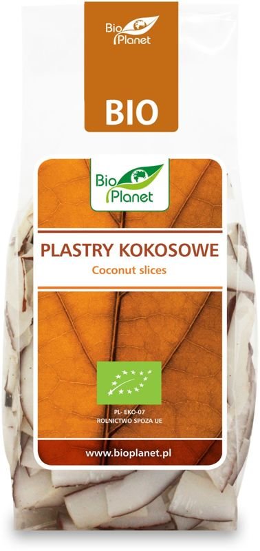 Plastry kokosowe BIO 100g - Bio Planet