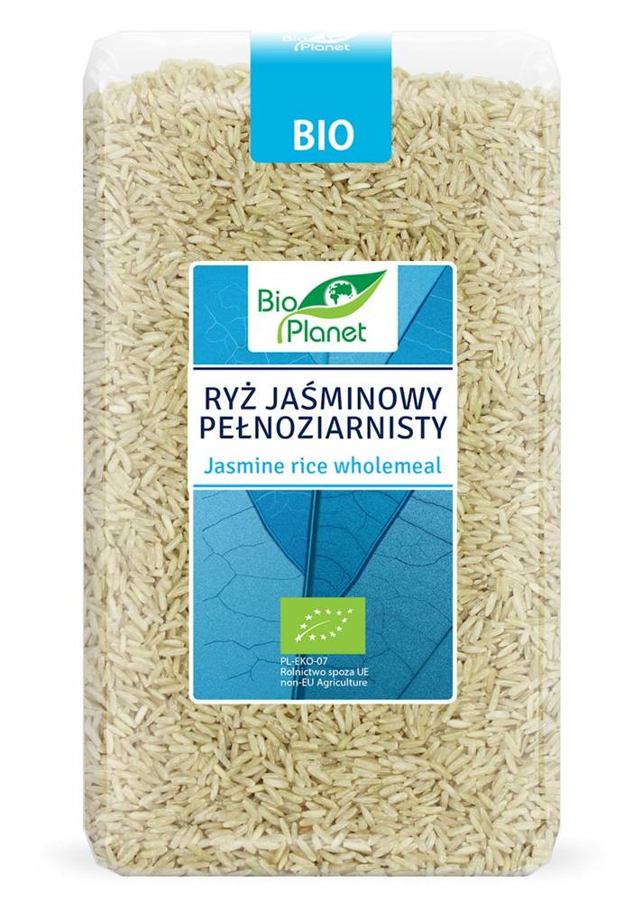 Ryż jaśminowy pełnoziarnisty  BIO 1 kg - BIO PLANET