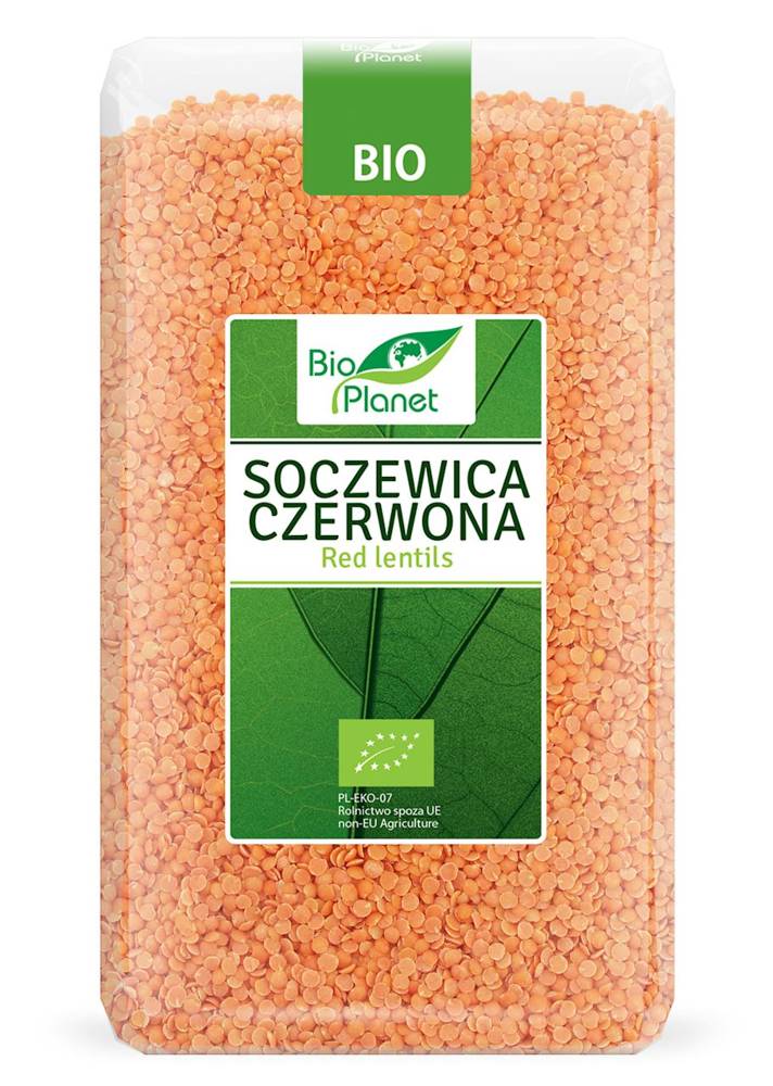 Soczewica czerwona BIO 1 kg - BIO PLANET