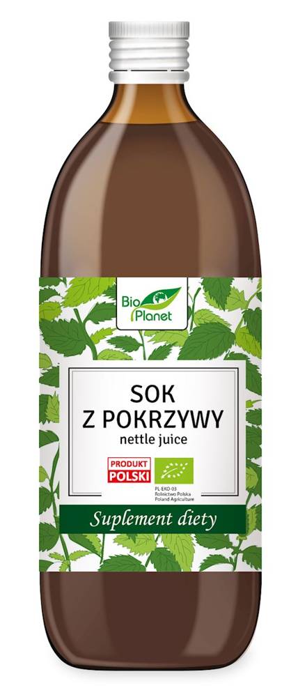 Sok z pokrzywy Bio 500ml - Bio Planet