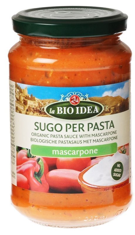 Sos pomidorowy z mascarpone  Bio 340 g  - La Bio Idea