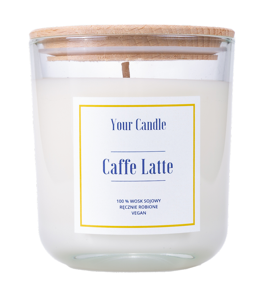 Świeca sojowa caffe latte 210ml - Your Candle