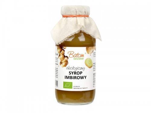 Syrop imbirowy BIO 330ml - Batom