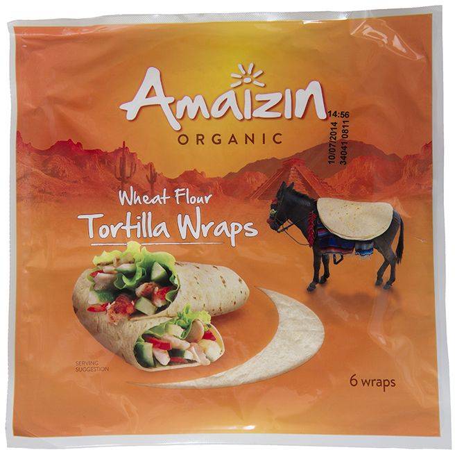 Tortilla wraps Bio 240 g - Amazin