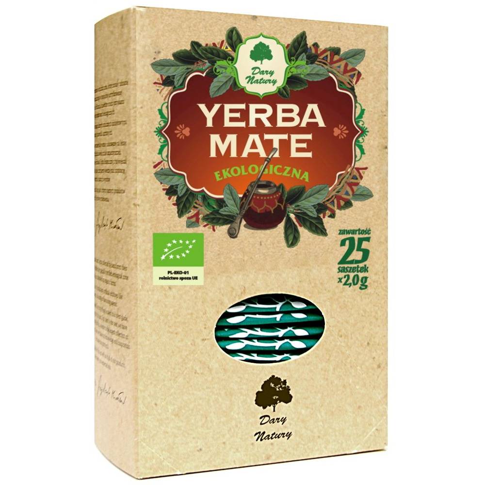 Yerba Mate (25x 2g) Bio - Dary Natury