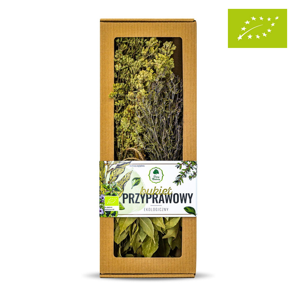 ZIOŁA BUKIET PRZYPRAWOWY BIO 100 g - DARY NATURY