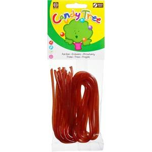 Żelki nitki o smaku truskawkowym BIO bezglutenowe 75 g - Candy Tree