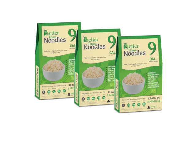 Zestaw 3x Makaron (Konjac typu noodle) bezglutenowy Bio 385 g - Better Than Foods