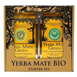 Zestaw Yerba Mate Bio Starter Set 118g - Organic Mate Green